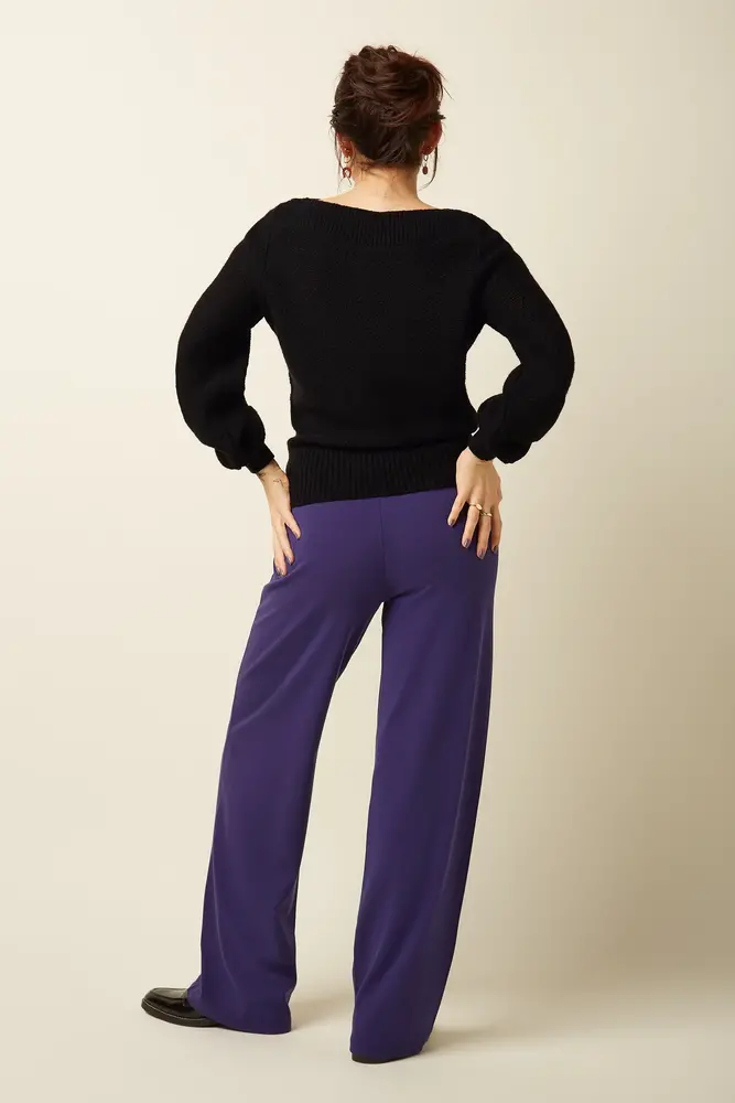 King Louie King Louie - erin top farfalle - black