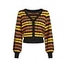 King Louie King Louie - cardi v royal - black King Louie King Louie - cardi v royal - black