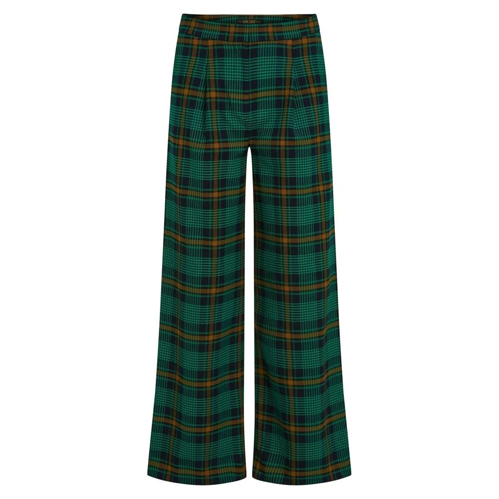 King Louie King Louie - rosa pants leeds check - evening blue