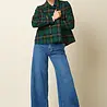 King Louie King Louie - pattie coat leeds check - evening blue King Louie King Louie - pattie coat leeds check - evening blue