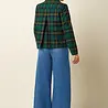 King Louie King Louie - pattie coat leeds check - evening blue King Louie King Louie - pattie coat leeds check - evening blue