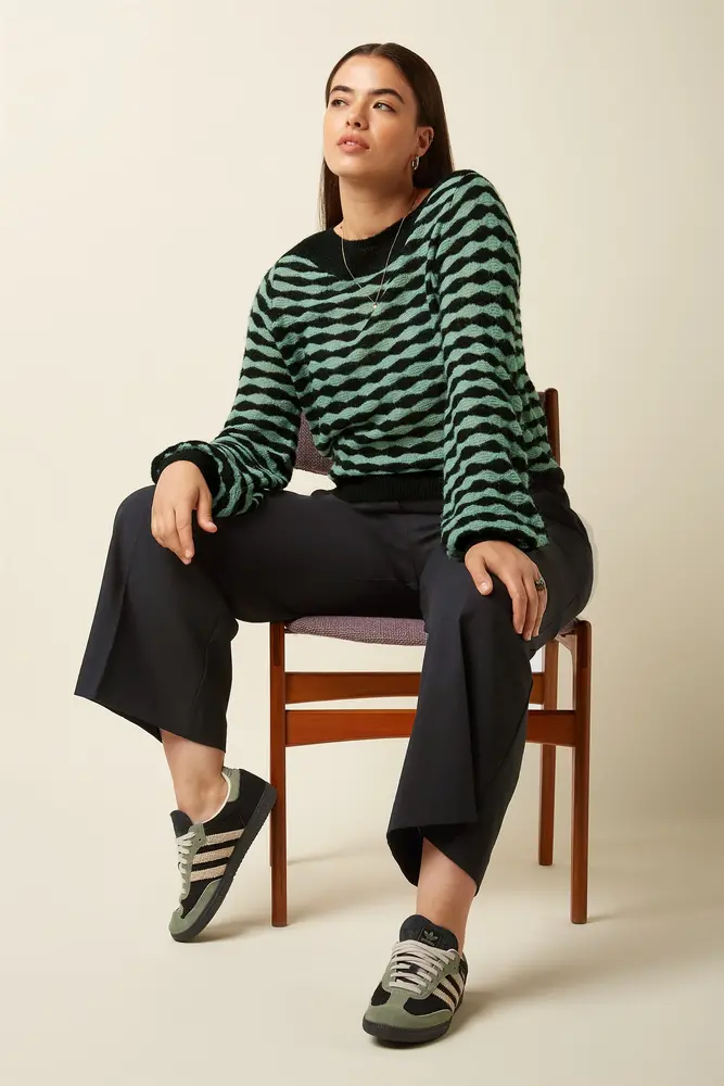 King Louie King Louie - federica pants marple - black King Louie King Louie - federica pants marple - black