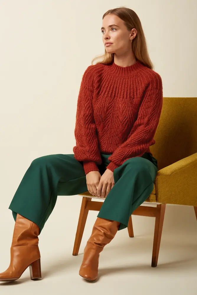 King Louie King Louie - federica pants marple - pine green