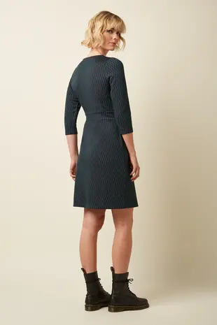 King Louie King Louie - mona dress spring - evening blue