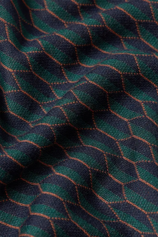 King Louie King Louie - border skirt spring - evening blue King Louie King Louie - border skirt spring - evening blue