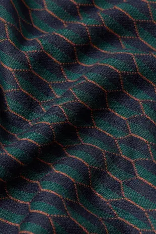 King Louie King Louie - border skirt spring - evening blue King Louie King Louie - border skirt spring - evening blue