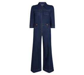 King Louie King Louie - zip jumpsuit onyx denim - deep blue