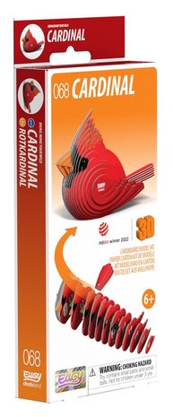 Eugy Eugy - 3d model - kardinaal (nr 068) Eugy Eugy - 3d model - kardinaal (nr 068)