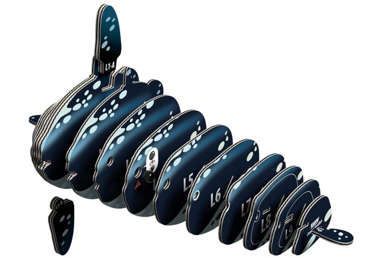 Eugy Eugy - 3d model - maanvis (nr 132) Eugy Eugy - 3d model - maanvis (nr 132)