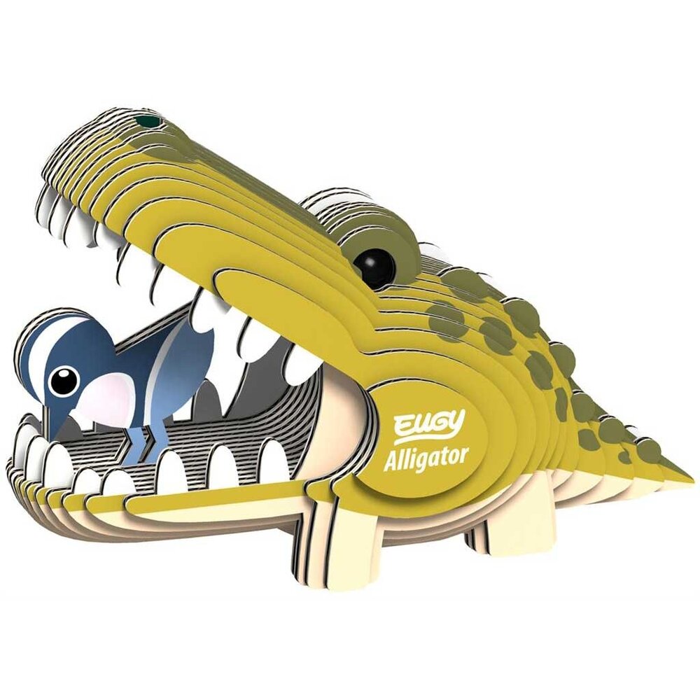 Eugy Eugy - 3d model - alligator (nr 043) Eugy Eugy - 3d model - alligator (nr 043)