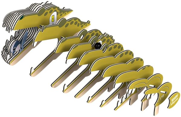 Eugy Eugy - 3d model - alligator (nr 043) Eugy Eugy - 3d model - alligator (nr 043)