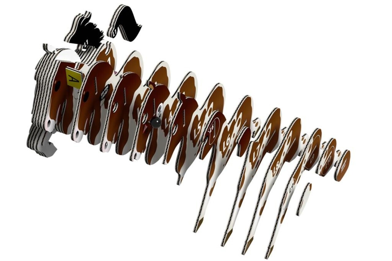 Eugy Eugy - 3d model - paard (nr 134) Eugy Eugy - 3d model - paard (nr 134)