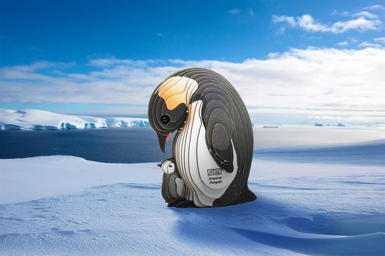 Eugy Eugy - 3d model - keizerspinguïn (nr 131) Eugy Eugy - 3d model - keizerspinguïn (nr 131)