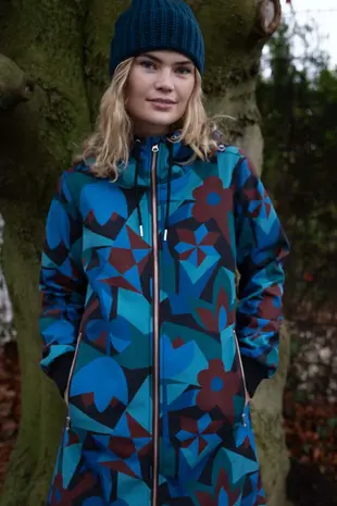 Danefae Danefae - danejane softshelljas - black merlot geofleur Danefae Danefae - danejane softshelljas - black merlot geofleur