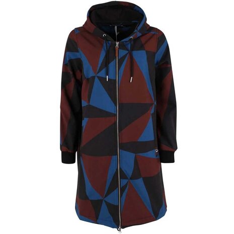 Danefae Danefae - danekarla softshelljas - black ocean triangulate Danefae Danefae - danekarla softshelljas - black ocean triangulate