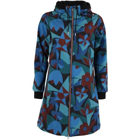 Danefae Danefae - danejane softshelljas - black merlot geofleur Danefae Danefae - danejane softshelljas - black merlot geofleur