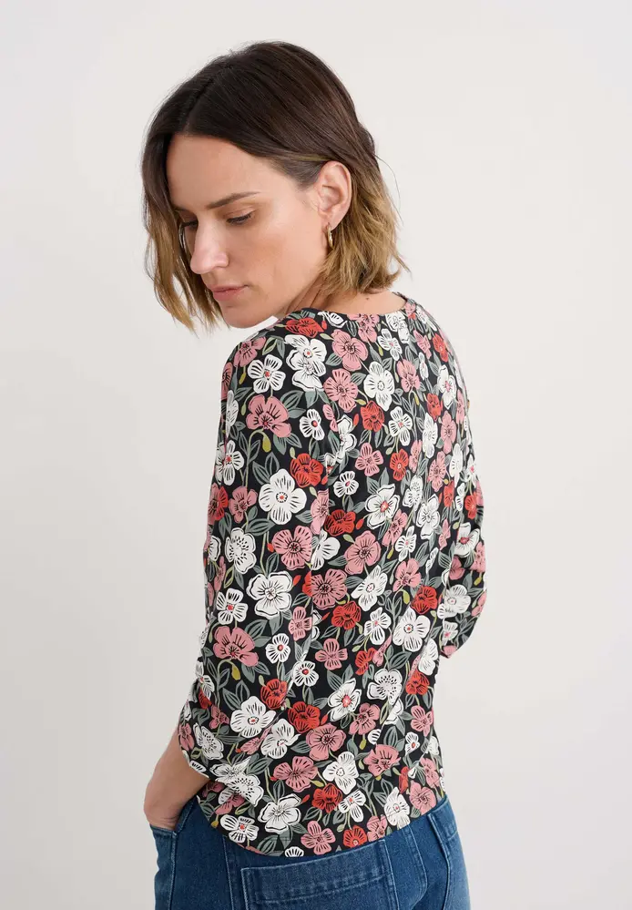 Seasalt Seasalt - 3/4 easel top - floral tumble onyx Seasalt Seasalt - 3/4 easel top - floral tumble onyx