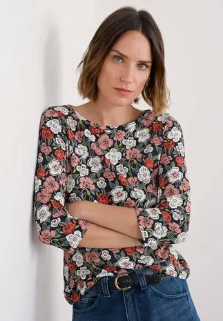 Seasalt Seasalt - 3/4 easel top - floral tumble onyx Seasalt Seasalt - 3/4 easel top - floral tumble onyx