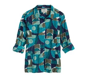 Seasalt Seasalt - larissa shirt - penwith abstract emulsion Seasalt Seasalt - larissa shirt - penwith abstract emulsion