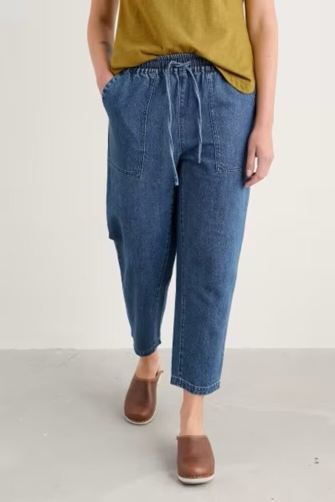 Seasalt Seasalt - sholl trouser - mid wash Seasalt Seasalt - sholl trouser - mid wash
