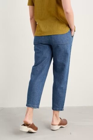 Seasalt Seasalt - sholl trouser - mid wash Seasalt Seasalt - sholl trouser - mid wash