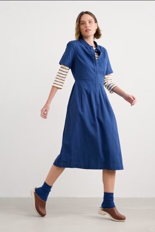 Seasalt Seasalt - birch glade dress - washed marine Seasalt Seasalt - birch glade dress - washed marine