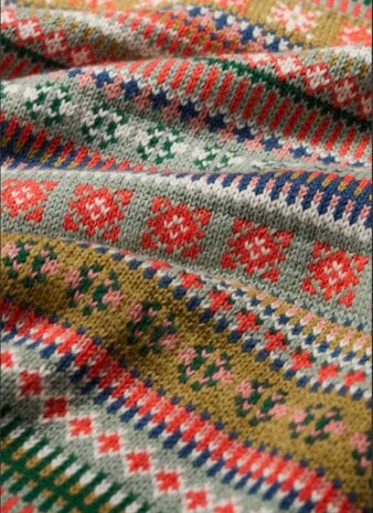 Seasalt Seasalt - cove cottage vest - carved relief pear multi Seasalt Seasalt - cove cottage vest - carved relief pear multi