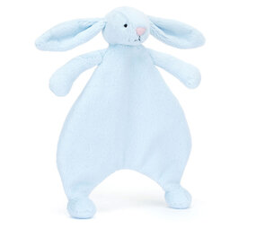 Jellycat Jellycat -  bashful bunny knuffeldoekje - blue