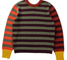 Eribé Eribé - sweater stobo stripe - harissa
