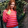 Eribé Eribé - sweater stobo stripe - rosa Eribé Eribé - sweater stobo stripe - rosa
