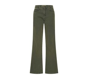 Zilch Zilch - luna wide leg pants - dark green Zilch Zilch - luna wide leg pants - dark green