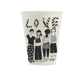 Helen b Helen b - beker - striped love Helen b Helen b - beker - striped love