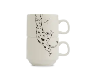 Helen b Helen b - stapelbare mokken (set van 2) - meow