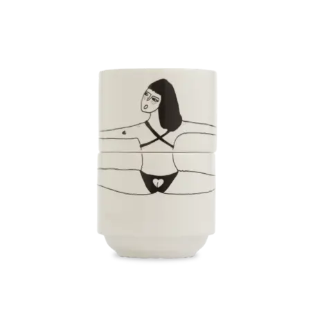 Helen b Helen b - stapelbare mokken (set van 2) - my favorite underwear Helen b Helen b - stapelbare mokken (set van 2) - my favorite underwear