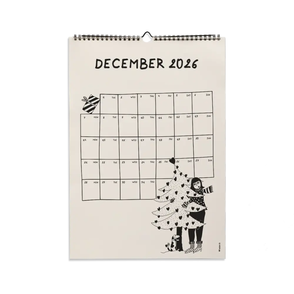 Helen b Helen b - jaarkalender - 2026 (A3) Helen b Helen b - jaarkalender - 2026 (A3)