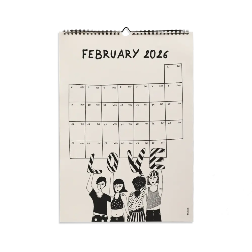 Helen b Helen b - jaarkalender - 2026 (A3) Helen b Helen b - jaarkalender - 2026 (A3)