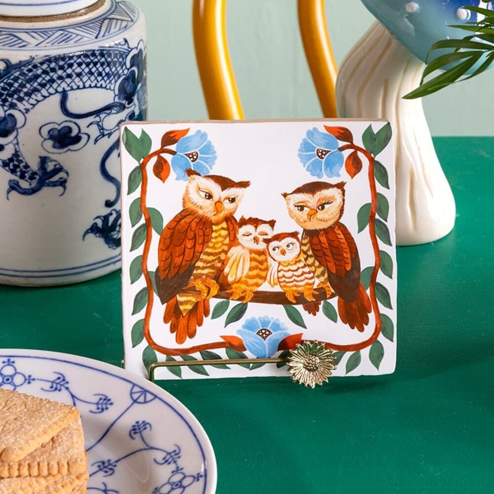 Storytiles Storytiles - tegel small - cosiness in a tree (10x10 cm)