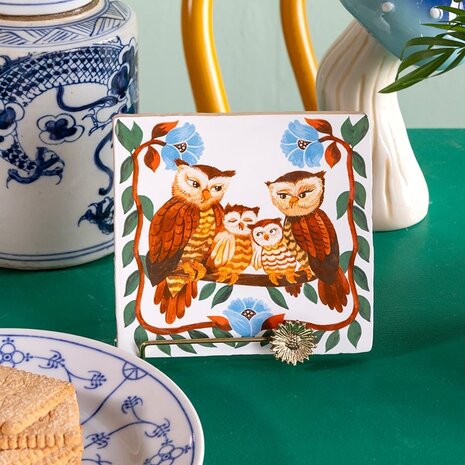 Storytiles Storytiles - tegel small - cosiness in a tree (10x10 cm)