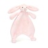Jellycat -  bashful bunny knuffeldoekje - pink