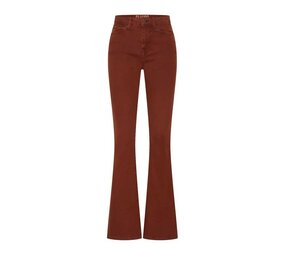 Zilch Zilch - dora flared leg pants - mahogany Zilch Zilch - dora flared leg pants - mahogany