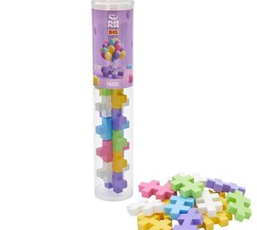 Plus-Plus Plus-Plus - big - tube 15 pieces - pastel Plus-Plus Plus-Plus - big - tube 15 pieces - pastel