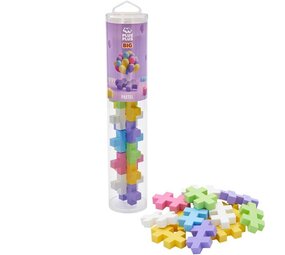 Plus-Plus Plus-Plus - big - tube 15 pieces - pastel Plus-Plus Plus-Plus - big - tube 15 pieces - pastel