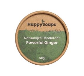 HappySoaps Happysoaps - natuurlijke deodorant - powerful ginger HappySoaps Happysoaps - natuurlijke deodorant - powerful ginger