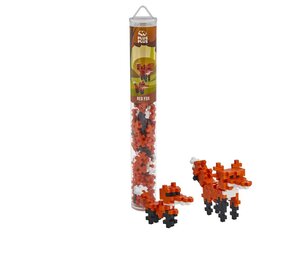Plus-Plus Plus-Plus - tube - vos (100 stukjes) Plus-Plus Plus-Plus - tube - vos (100 stukjes)