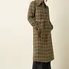 King Louie King Louie - arabella coat coppa check - bear brown King Louie King Louie - arabella coat coppa check - bear brown