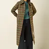 King Louie King Louie - arabella coat coppa check - bear brown King Louie King Louie - arabella coat coppa check - bear brown