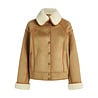 King Louie King Louie - monia jacket lammy - natural King Louie King Louie - monia jacket lammy - natural