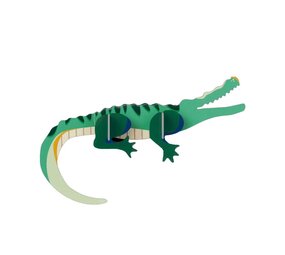 Studio Roof Studio Roof - muurdecoratie wilde dieren - crocodile