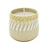 Wax design - geurkaars groovy - beige (floral musk) Wax design - geurkaars groovy - beige (floral musk)