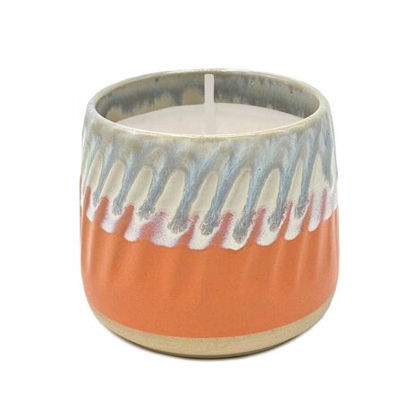 Wax design Wax design - geurkaars groovy - koraal (orange blossom) Wax design Wax design - geurkaars groovy - koraal (orange blossom)